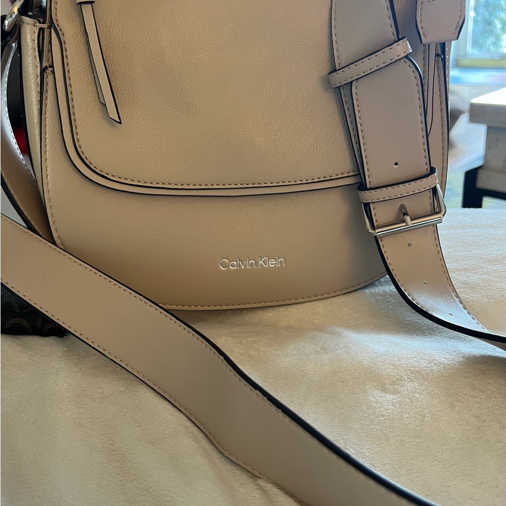 Calvin Klein Tan Crossbody Bag